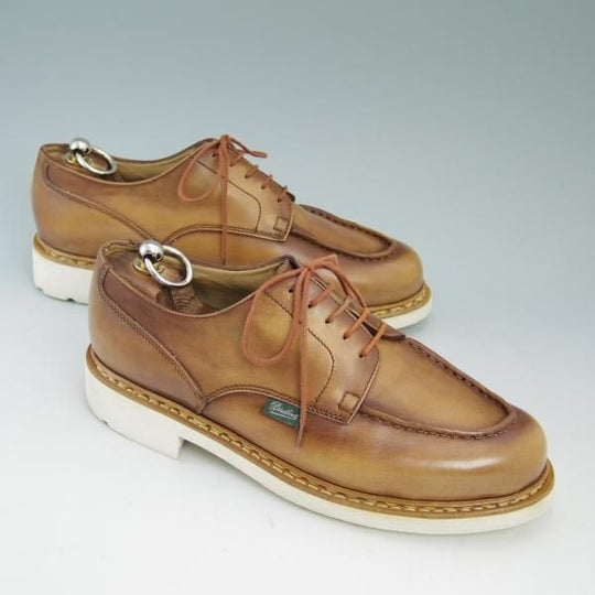 極上★パラブーツ SIZE 6.5【★シャンボード/希少!!DELAVE MARRON】TEXソール/リスレザー/デラベ マロン/CHAMBORD/Uチップ/Paraboot★b826