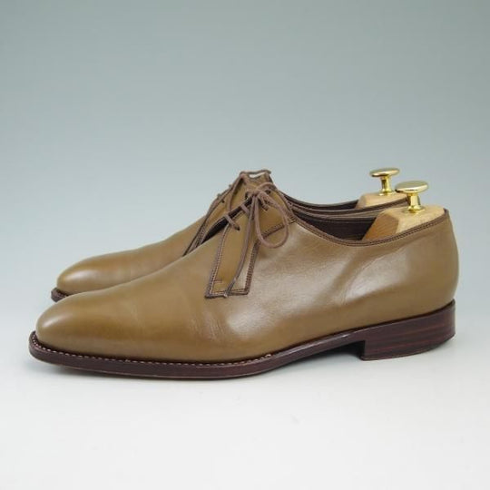 ★(伊)アンジェロ マネッティ SIZE 6【定価10万程度★グッドイヤーウェルテッド製法】Vフロント/プレーントゥ/Angiolo Manetti★b828