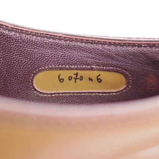 ★(伊)アンジェロ マネッティ SIZE 6【定価10万程度★グッドイヤーウェルテッド製法】Vフロント/プレーントゥ/Angiolo Manetti★b828