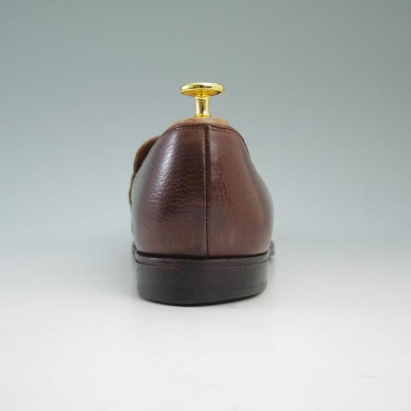 極上★クロケット&ジョーンズ 7.5EE【★(英)ニュー&リングウッド別注/New&Lingwood】バタフライローファー/302ラスト/Crockett&Jones★b830