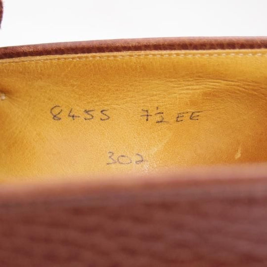 極上★クロケット&ジョーンズ 7.5EE【★(英)ニュー&リングウッド別注/New&Lingwood】バタフライローファー/302ラスト/Crockett&Jones★b830