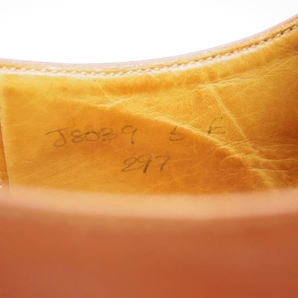 極上★クロケット&ジョーンズ 5E【★ロイドフットウェア別注/Lloyd Footwear】Jシリーズ/297ラスト/モンクストラップ/Crockett&Jones★b831