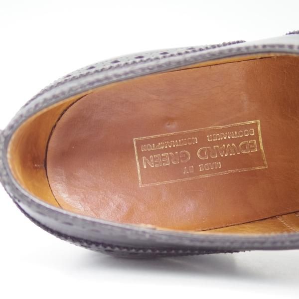 90sEDWARD GREEN MALVERN(エドワードグリーン 旧工場製 極上☆エドワードグリーン 7E【☆70's〜80's/MADE BY ロゴ/旧