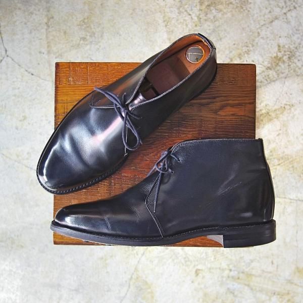 美品★ロイドフットウェア 7.5E【★英国製/ダイナイトソール仕様】チャッカブーツ/カーフ/Lloyd Footwear★b848