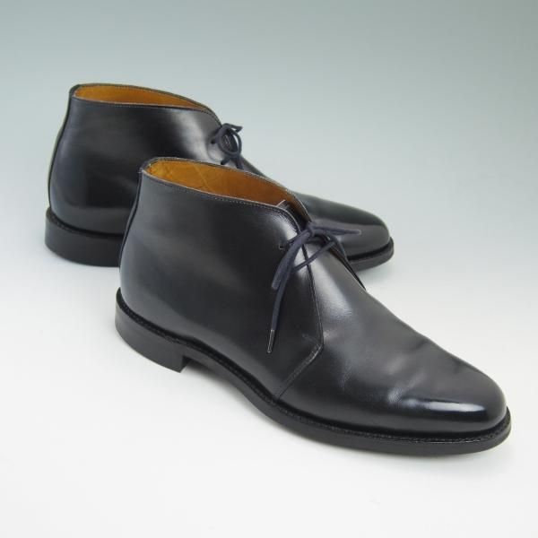 美品★ロイドフットウェア 7.5E【★英国製/ダイナイトソール仕様】チャッカブーツ/カーフ/Lloyd Footwear★b848