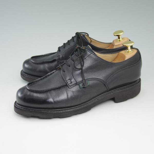 極上★パラブーツ(レディース) SIZE 4【★CHAMBORD/シャンボード】グリフソール/Uチップ/noir/Paraboot★b850