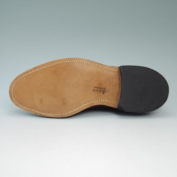 未使用★(米)アレンエドモンズ 6E【貴重80's★旧ロゴ//MacNail 2】ロングウイング/グレインレザー/赤茶/ALLEN EDMONDS★b851