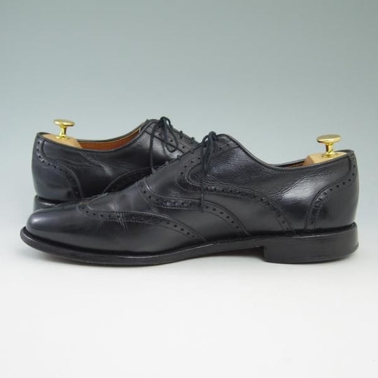 極上★(米)アレンエドモンズ 10.5D【★フルブローグ/McClain】カーフ/黒/メンズ/ALLEN EDMONDS★b852