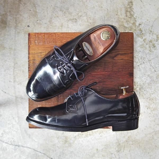 極上★トリッカーズ SIZE 6.5-6【★希少!!ドレスライン/Barnes】3191/バーンズ/ポリッシュカーフ/プレーントゥ/Tricker's★b854