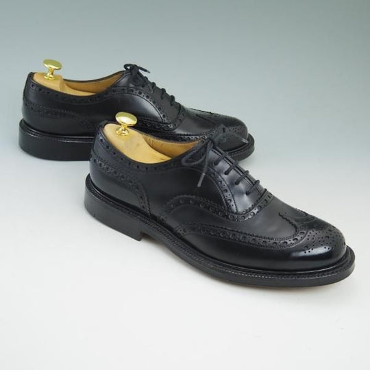 未使用★チャーチ 60F/UK6【★104ラスト仕様のバーウッド風モデル/旧チャーチ〜過渡期製造】4都市ロゴ/フルブローグ/Church's★b855