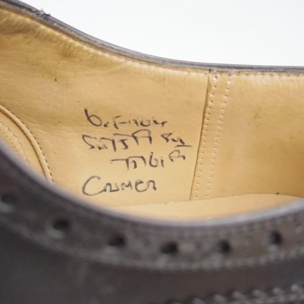 未使用★チャーチ 60F/UK6【★104ラスト仕様のバーウッド風モデル/旧チャーチ〜過渡期製造】4都市ロゴ/フルブローグ/Church's★b855