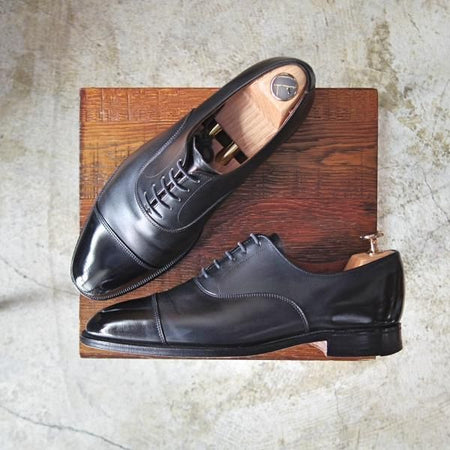 極上★クロケット&ジョーンズ 6E【★名作!!CONNAUGHT/コノート】ストレートチップ/Crockett&Jones★b856