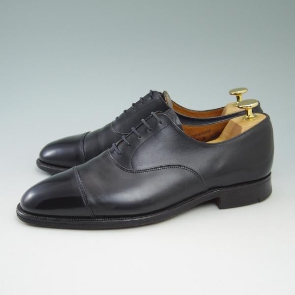 極上★クロケット&ジョーンズ 6E【★名作!!CONNAUGHT/コノート】ストレートチップ/Crockett&Jones★b856