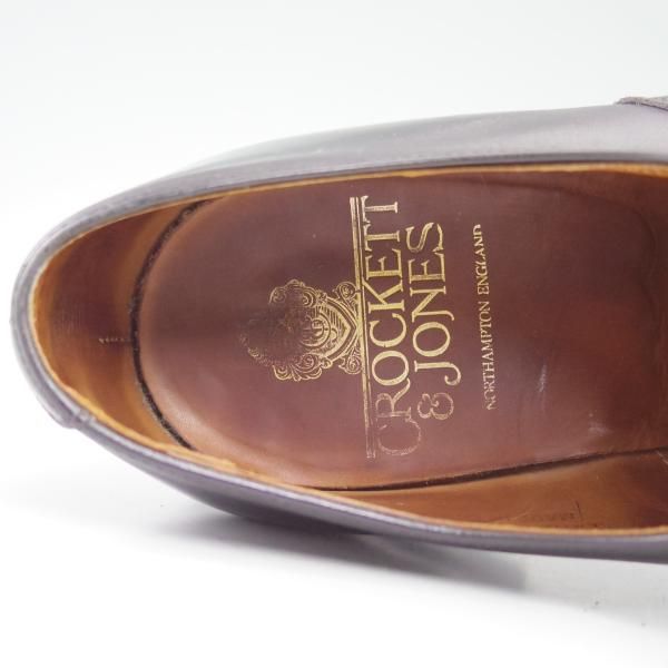 極上★クロケット&ジョーンズ 6E【★名作!!CONNAUGHT/コノート】ストレートチップ/Crockett&Jones★b856