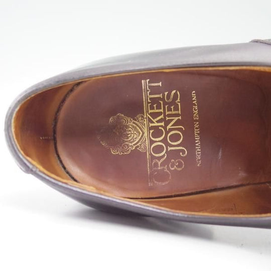 極上★クロケット&ジョーンズ 6E【★名作!!CONNAUGHT/コノート】ストレートチップ/Crockett&Jones★b856
