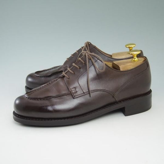 極美品★パラブーツ SIZE 6.5【★ドレス仕様シャンボード/CHAMBORD】カフェ/LIS CAFE/リスレザー/アクティブソール/Uチップ/Paraboot★b857