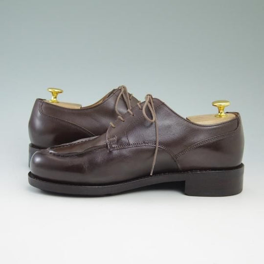 極美品★パラブーツ SIZE 6.5【★ドレス仕様シャンボード/CHAMBORD】カフェ/LIS CAFE/リスレザー/アクティブソール/Uチップ/Paraboot★b857