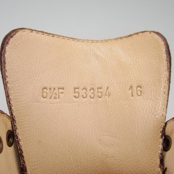 極美品★パラブーツ SIZE 6.5【★ドレス仕様シャンボード/CHAMBORD】カフェ/LIS CAFE/リスレザー/アクティブソール/Uチップ/Paraboot★b857