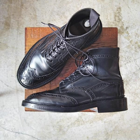 極上★トリッカーズ SIZE 7【★ユニオンワークス別注/M2508】モールトン/MALTON/カントリーブーツ/カーフ/UNION WORKS/Tricker's★b858