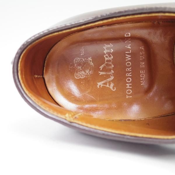 美品☆オールデン 8D【☆トゥモローランド別注/ミリタリーラスト