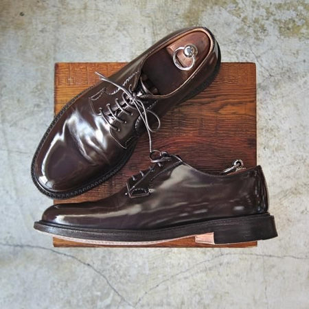 美品★チャーチ 75F/UK7.5【★シャノン/SHANNON/ライトエボニー】103ラスト/ポリッシュドバインダーカーフ/プレーントゥ/Church's★b860