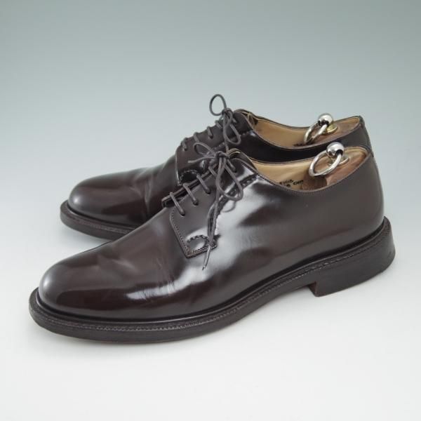 美品★チャーチ 75F/UK7.5【★シャノン/SHANNON/ライトエボニー】103ラスト/ポリッシュドバインダーカーフ/プレーントゥ/Church's★b860