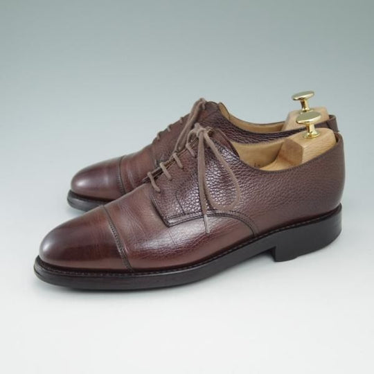 極上★クロケット&ジョーンズ 6E【★Lloyd Footwear別注/リッジウェイソール】ストレートチップ/ロイドフットウェア/Crockett&Jones★b861
