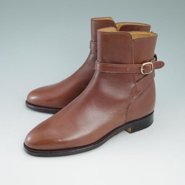 美品★(英)グレンソン(レディース) 3.5D【★希少!!ジョッパーブーツ】カーフ/3843/49/GRENSON★b867