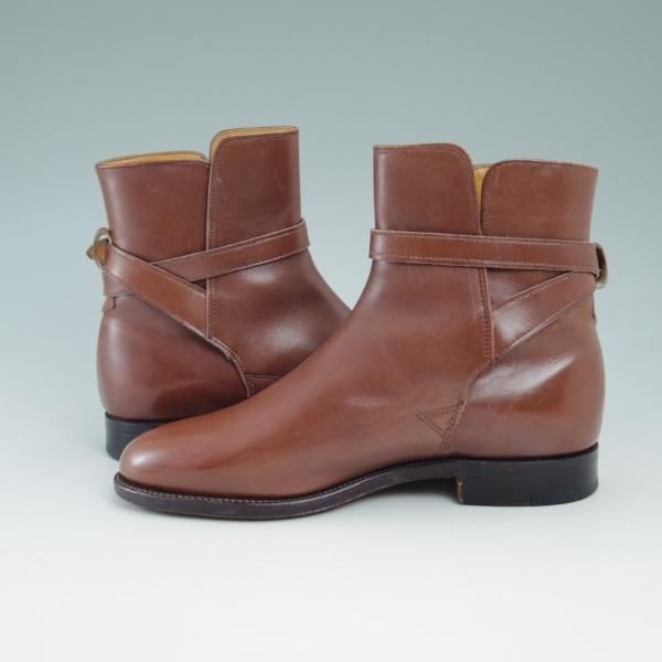 美品★(英)グレンソン(レディース) 3.5D【★希少!!ジョッパーブーツ】カーフ/3843/49/GRENSON★b867