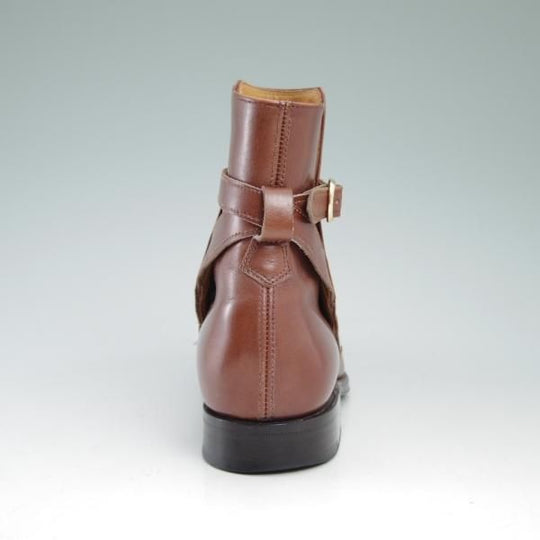 美品★(英)グレンソン(レディース) 3.5D【★希少!!ジョッパーブーツ】カーフ/3843/49/GRENSON★b867