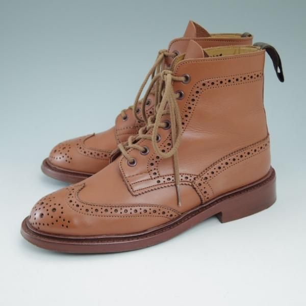 極美品★トリッカーズ(レディース) SIZE 4.5【★カントリーブーツ/L2508】シーシェイド/TAN C Shade/ブーツ/Tricker's★b868