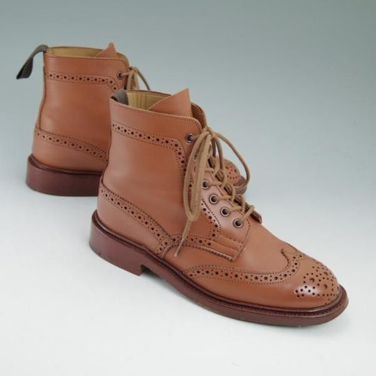 極美品★トリッカーズ(レディース) SIZE 4.5【★カントリーブーツ/L2508】シーシェイド/TAN C Shade/ブーツ/Tricker's★b868