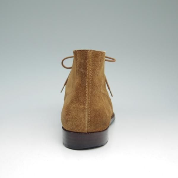 極上★クロケット&ジョーンズ 8E【★(英)ジョージ・クレバリー別注/GEORGE CLEVERLEY】スエード/チャッカブーツ/Crockett&Jones★b873