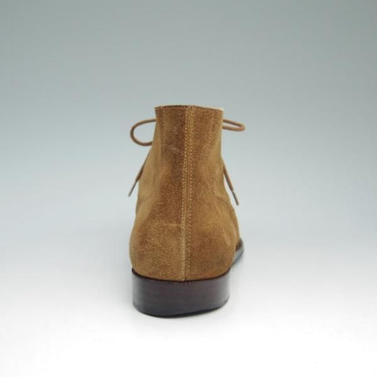 極上★クロケット&ジョーンズ 8E【★(英)ジョージ・クレバリー別注/GEORGE CLEVERLEY】スエード/チャッカブーツ/Crockett&Jones★b873