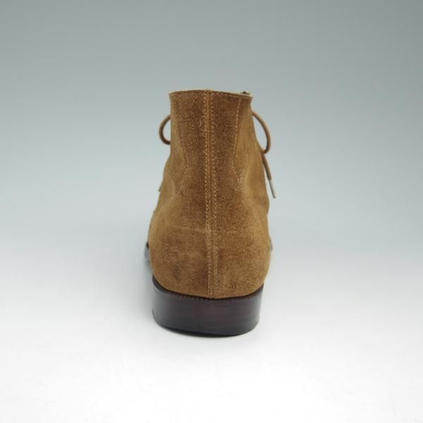 極上★クロケット&ジョーンズ 8E【★(英)ジョージ・クレバリー別注/GEORGE CLEVERLEY】スエード/チャッカブーツ/Crockett&Jones★b873