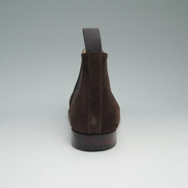 美品★クロケット&ジョーンズ 7E【★BEAMS別注/チェルシー/CHELSEA】341ラスト/スエード/チャッカブーツ/ビームス/Crockett&Jones★b875