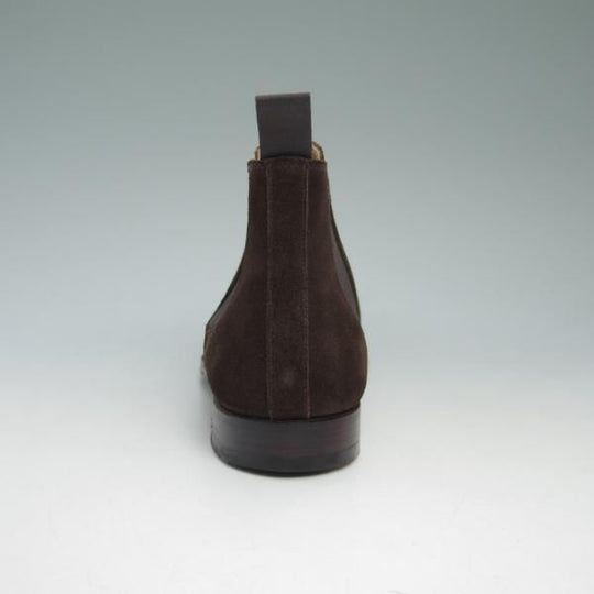 美品★クロケット&ジョーンズ 7E【★BEAMS別注/チェルシー/CHELSEA】341ラスト/スエード/チャッカブーツ/ビームス/Crockett&Jones★b875