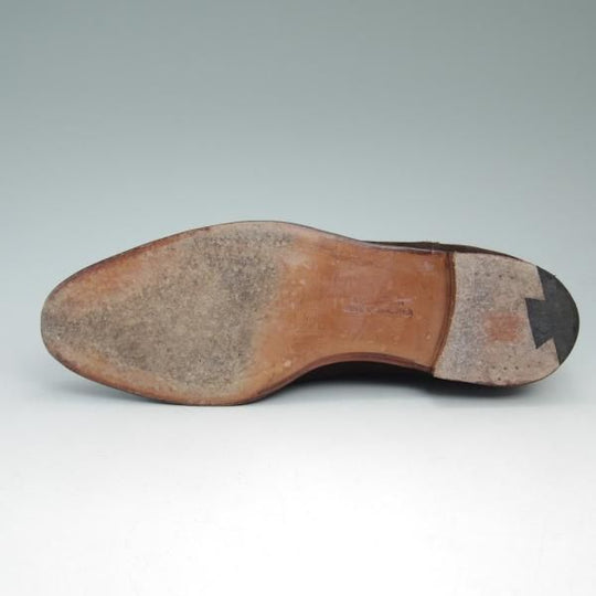 美品★クロケット&ジョーンズ 7E【★BEAMS別注/チェルシー/CHELSEA】341ラスト/スエード/チャッカブーツ/ビームス/Crockett&Jones★b875