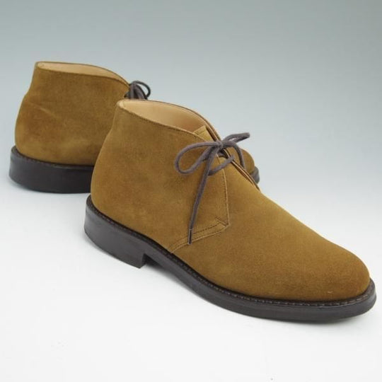 極上★チャーチ 60F/UK6【★RYDER 3/ダイナイトソール/マラッカ色】81ラスト/スエード/ライダー/4都市ロゴ/チャッカブーツ/Church's★b876