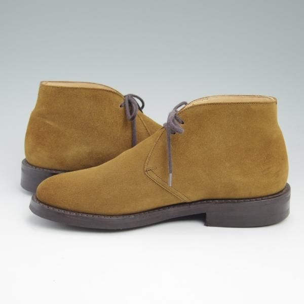 極上★チャーチ 60F/UK6【★RYDER 3/ダイナイトソール/マラッカ色】81ラスト/スエード/ライダー/4都市ロゴ/チャッカブーツ/Church's★b876