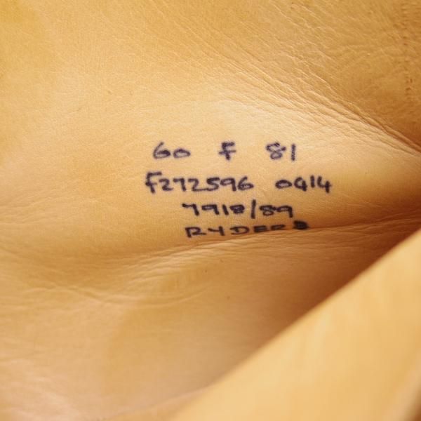 極上★チャーチ 60F/UK6【★RYDER 3/ダイナイトソール/マラッカ色】81ラスト/スエード/ライダー/4都市ロゴ/チャッカブーツ/Church's★b876