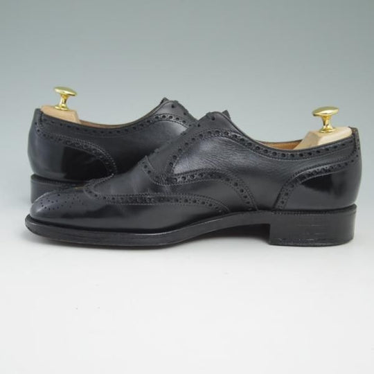 極上★クロケット&ジョーンズ 6E【★(英)ポールセン・スコーン別注/Poulsen Skone】フルブローグ/Crockett&Jones★b877