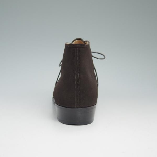 極美品★REIKO TSUKUI/レイコツクイ SIZE 7【★ハンドソーンウェルテッド製法/ISETAN/伊勢丹取扱い】スエード/チャッカブーツ★b879