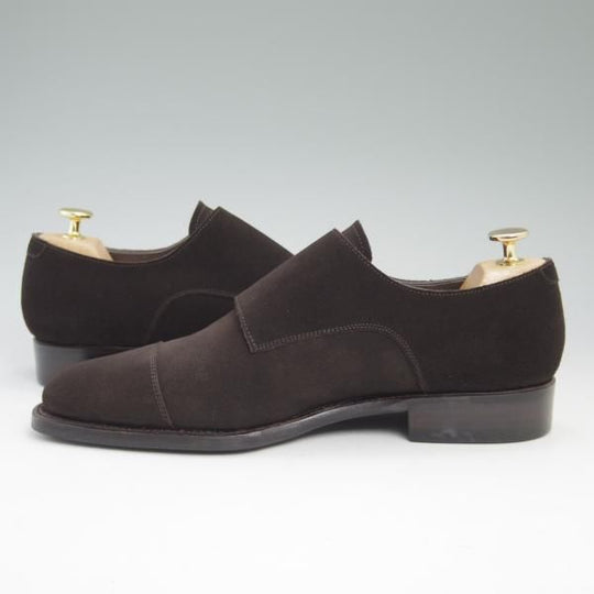 極美品★PERFETTO/ペルフェット SIZE 7【★World Footwear Gallery/ワールドフットウェアギャラリー】スエード/ダブルモンク★b881