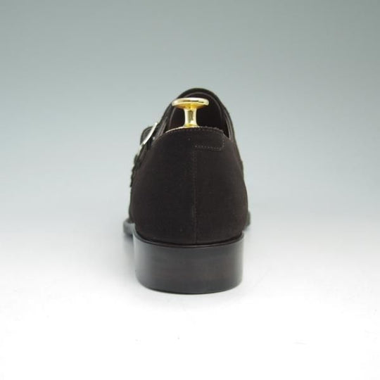 極美品★PERFETTO/ペルフェット SIZE 7【★World Footwear Gallery/ワールドフットウェアギャラリー】スエード/ダブルモンク★b881