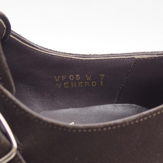 極美品★PERFETTO/ペルフェット SIZE 7【★World Footwear Gallery/ワールドフットウェアギャラリー】スエード/ダブルモンク★b881