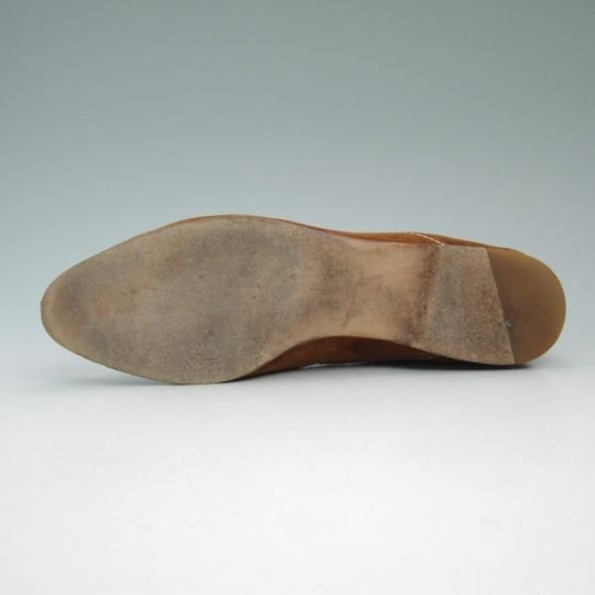 ★(伊)HENRY CUIR/アンリークイール(レディース) SIZE 38【★スエード】スリッポン★b882