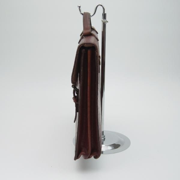 ☆(英)マルベリー/Mulberry【☆型押し/ブリーフケース】クロコ調