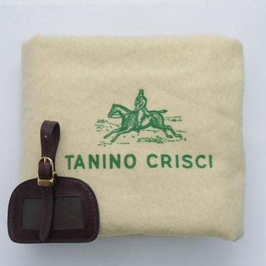 極美品★(伊)タニノクリスチー【超高額★レザー アタッシュケース】ブラウン/メンズ ビジネス バッグ/TANINO CRISCI★N5015