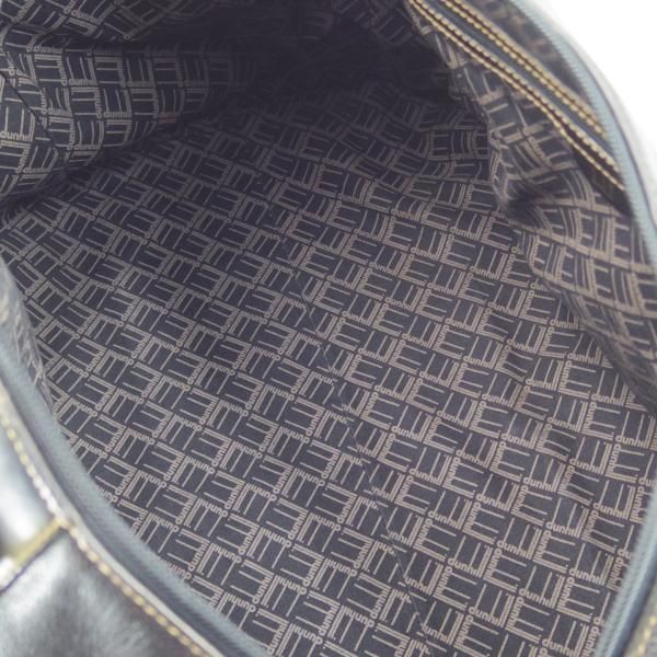 極上★ダンヒル/DUNHILL【★鞄】ボストンバッグ/メンズ ビジネス レザー バッグ★N5017